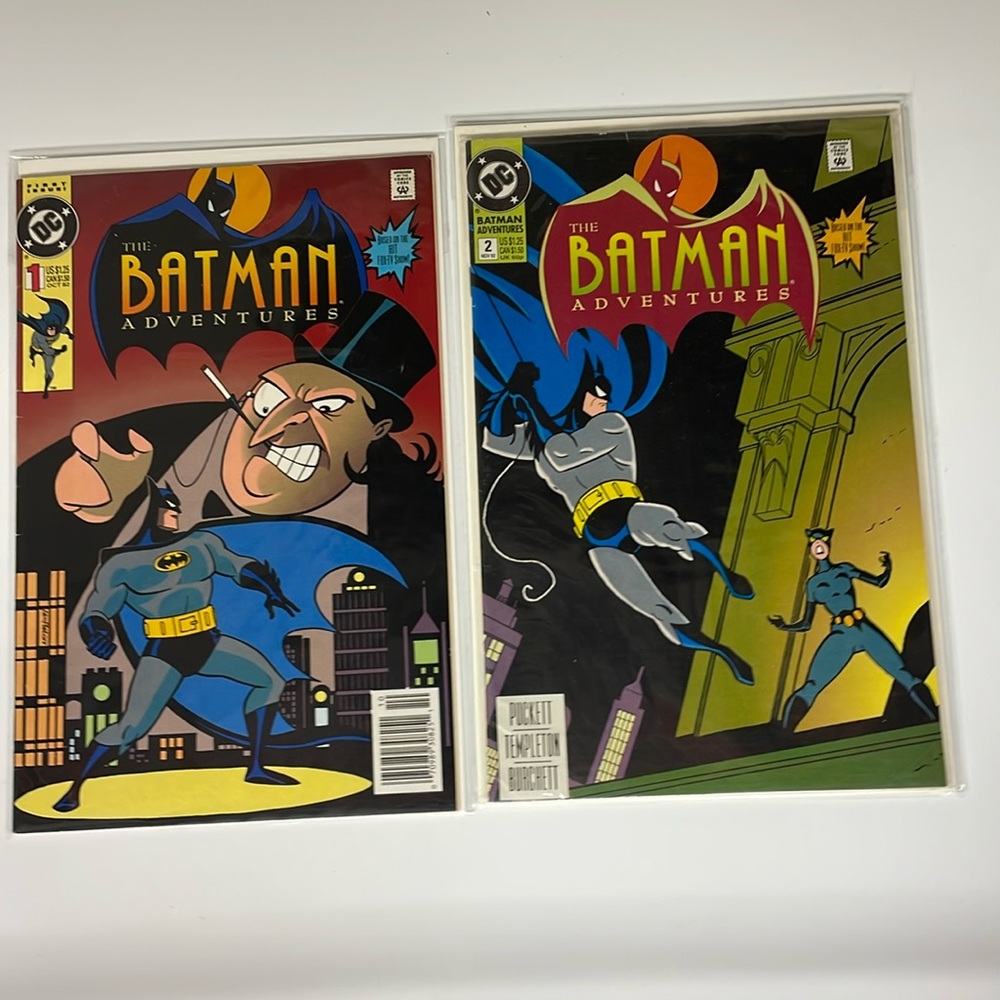 Batman Adventures- DC Comics 1992 Issues #1 & #2